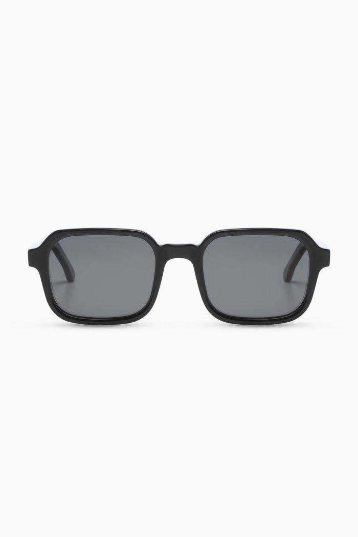 

Romeo Square Sunglasses in Acetate, Black