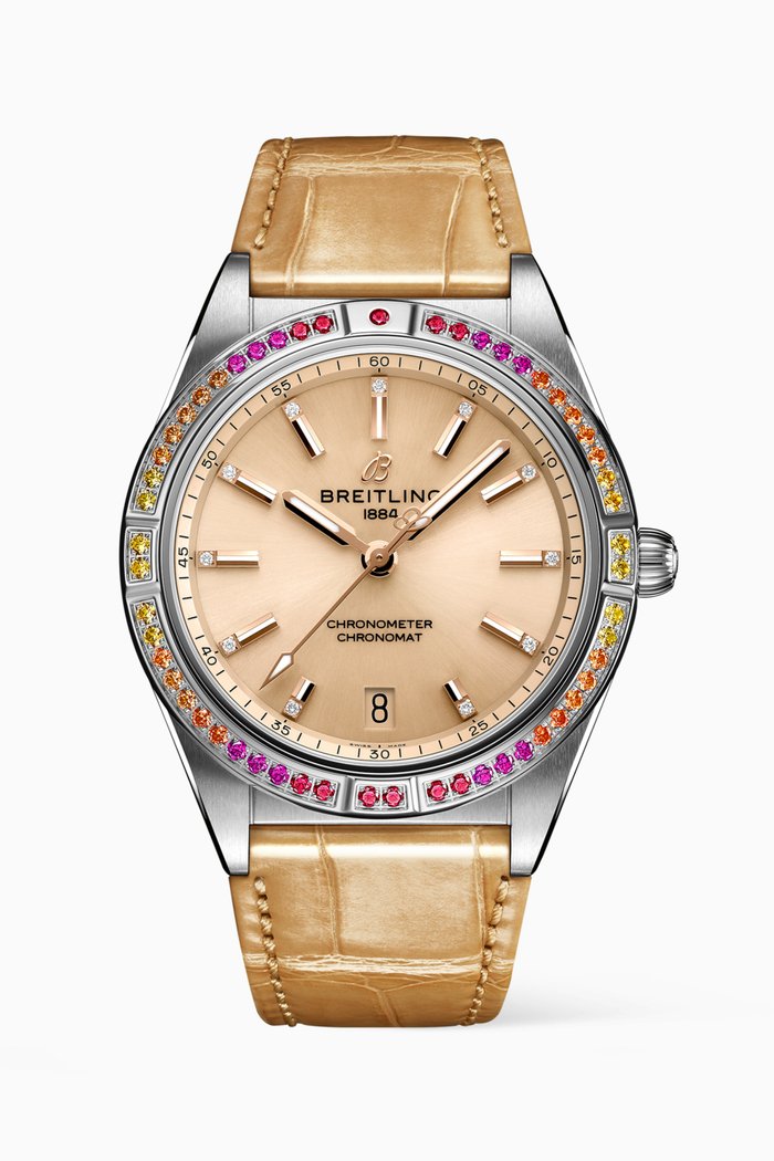 Chronomat Automatic 36 South Sea with Diamonds & 18kt Red Gold, Neutral