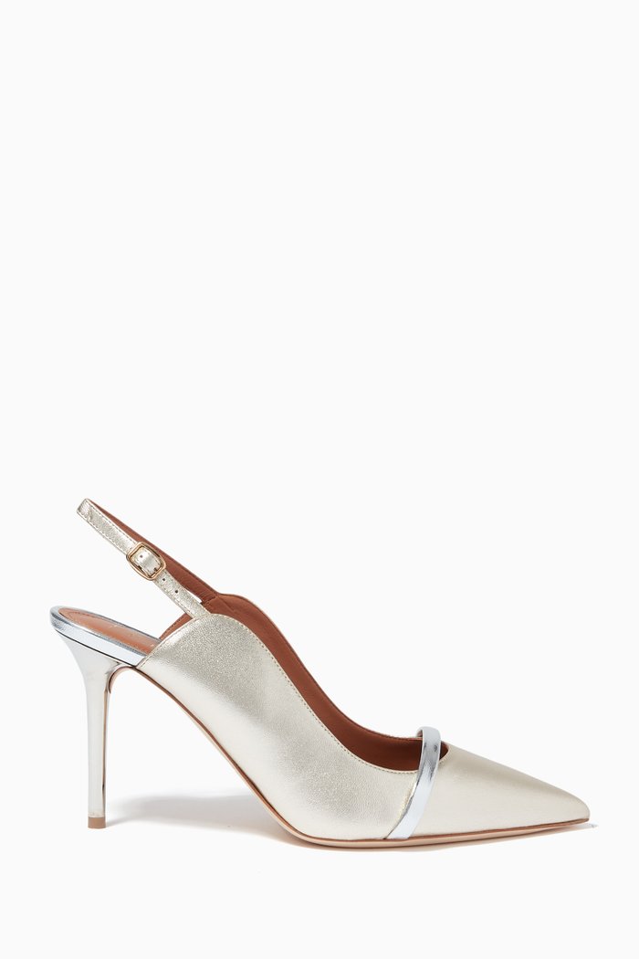 

Marion 85 Pumps in Metallic Nappa, Gold