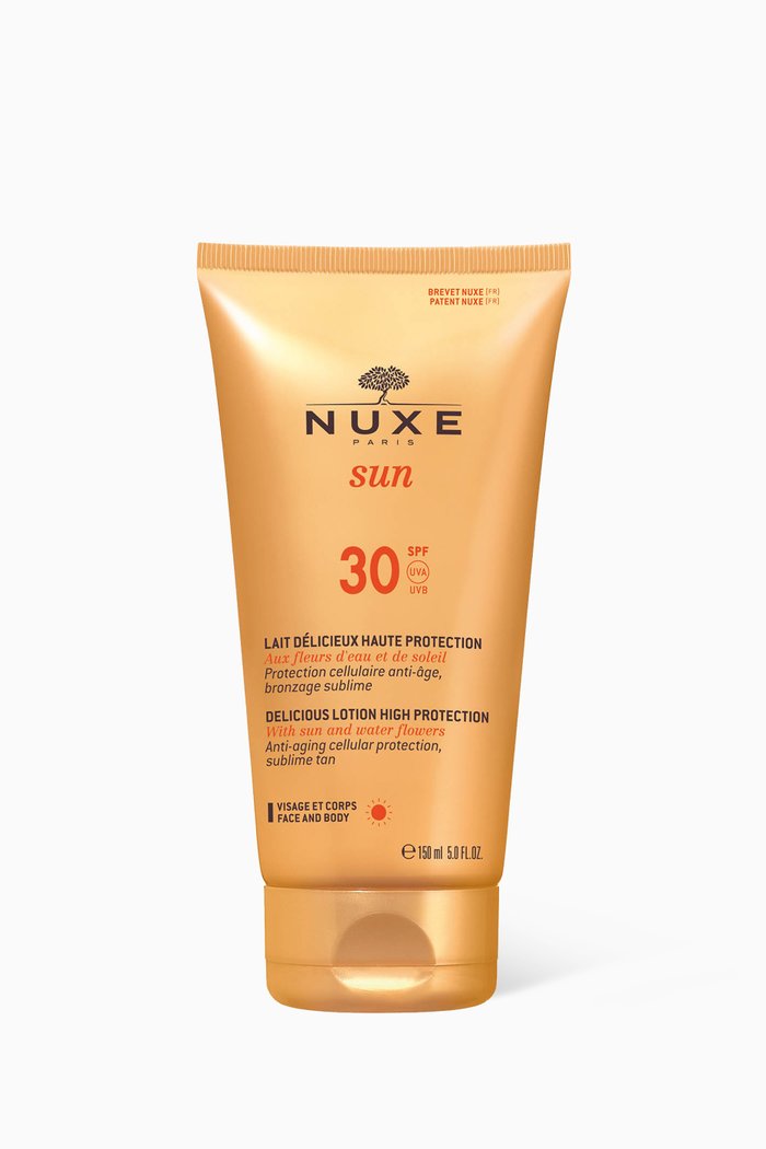 

Sun Delicious Lotion High Protection Face & Body SPF30, 150ml, Colourless