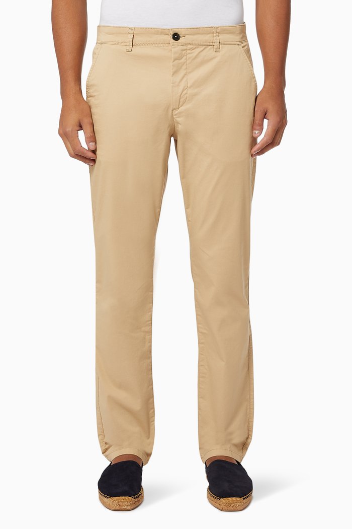 

Newport Chino Trousers in Cotton, Neutral