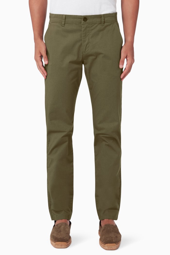 

Newport Chino Trousers in Cotton, Green