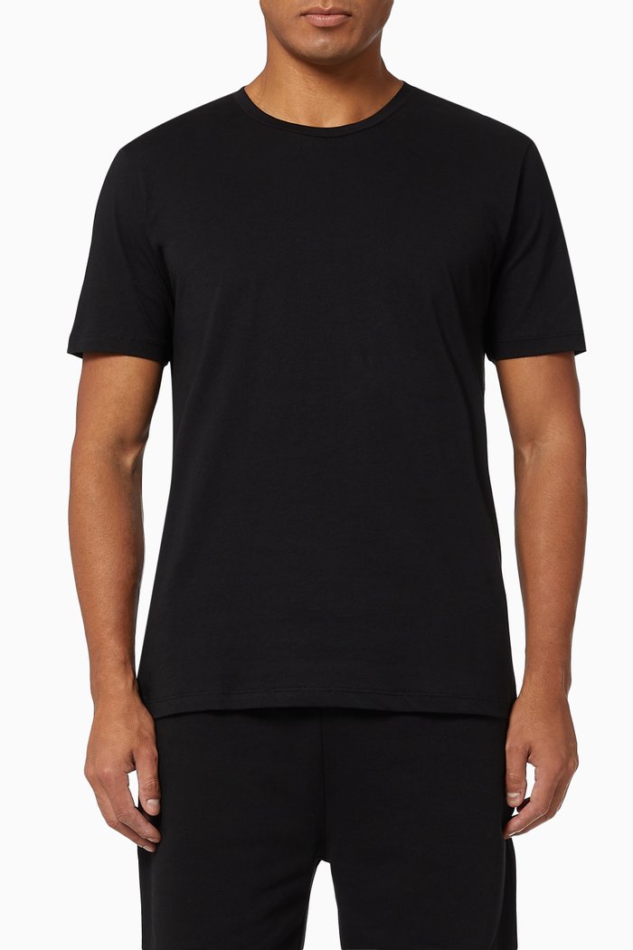 

Boston T-shirt in Cotton, Black