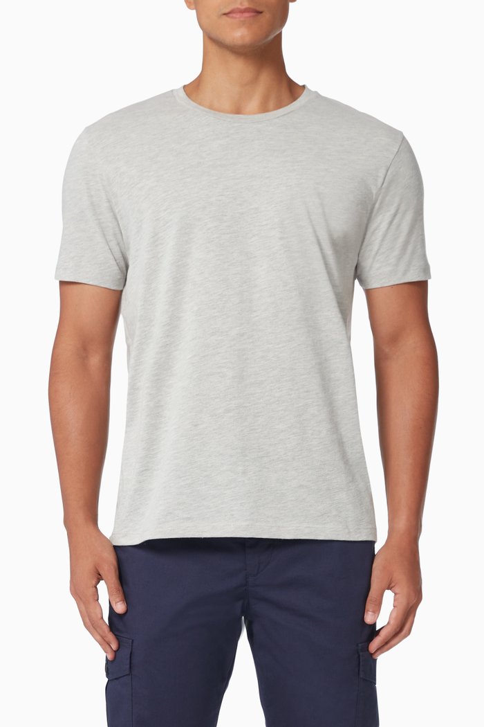 

Boston T-shirt in Cotton, Grey