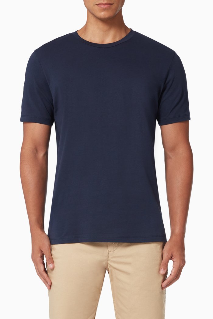 

Boston T-shirt in Cotton, Blue