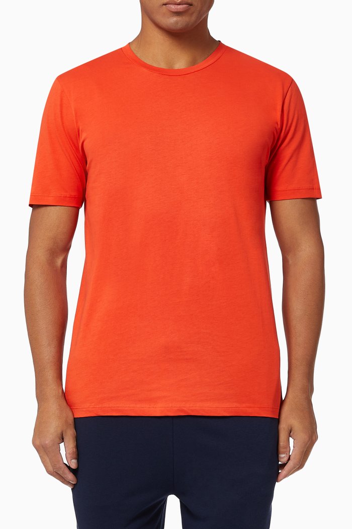 

Boston T-shirt in Cotton, Orange