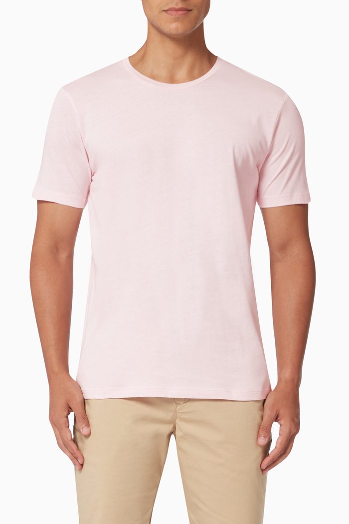 Boston T-shirt in Cotton, Pink