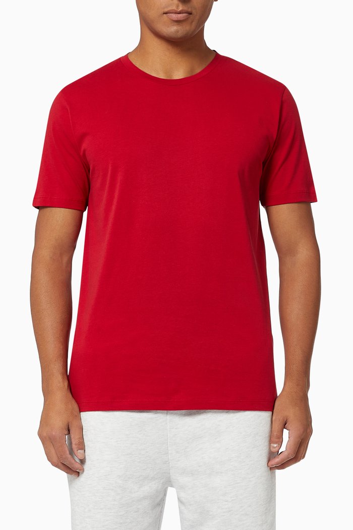

Boston T-shirt in Cotton, Red