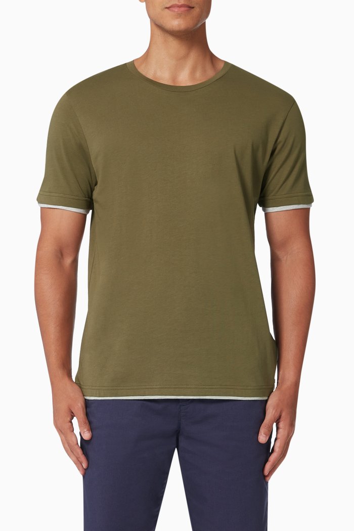 

Dublin T-shirt in Cotton, Green