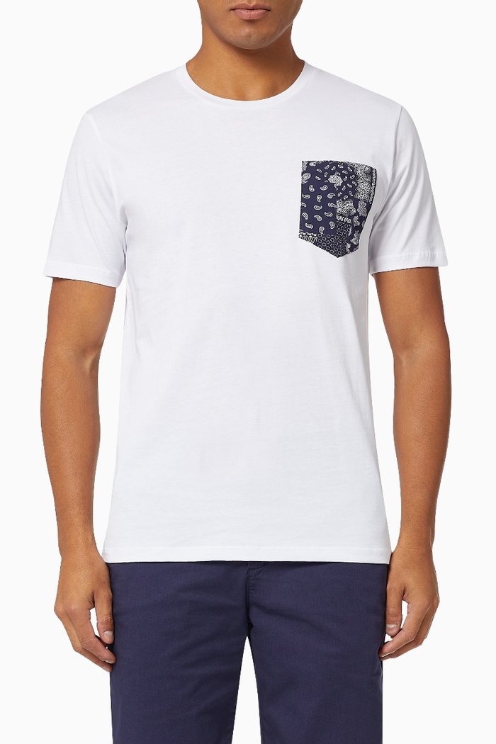

Perth T-shirt in Cotton Jersey, White
