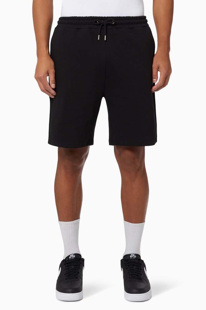 

Istanbul Sweat Shorts in Cotton, Black