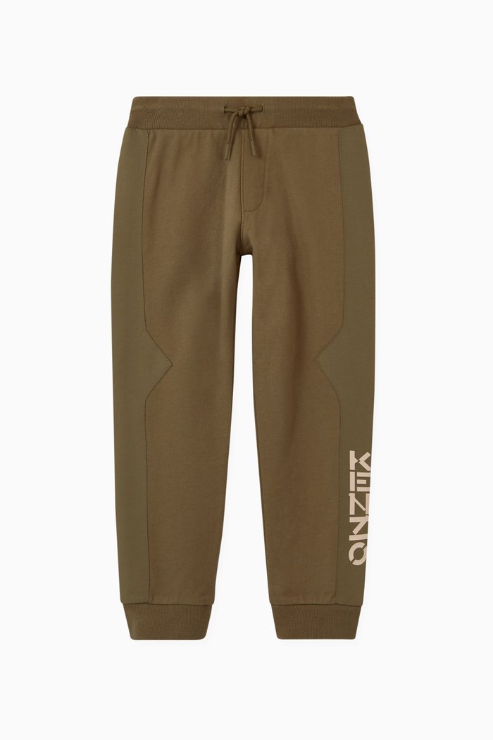 

Kenzo Stripe Sweatpants in Cotton, Grey