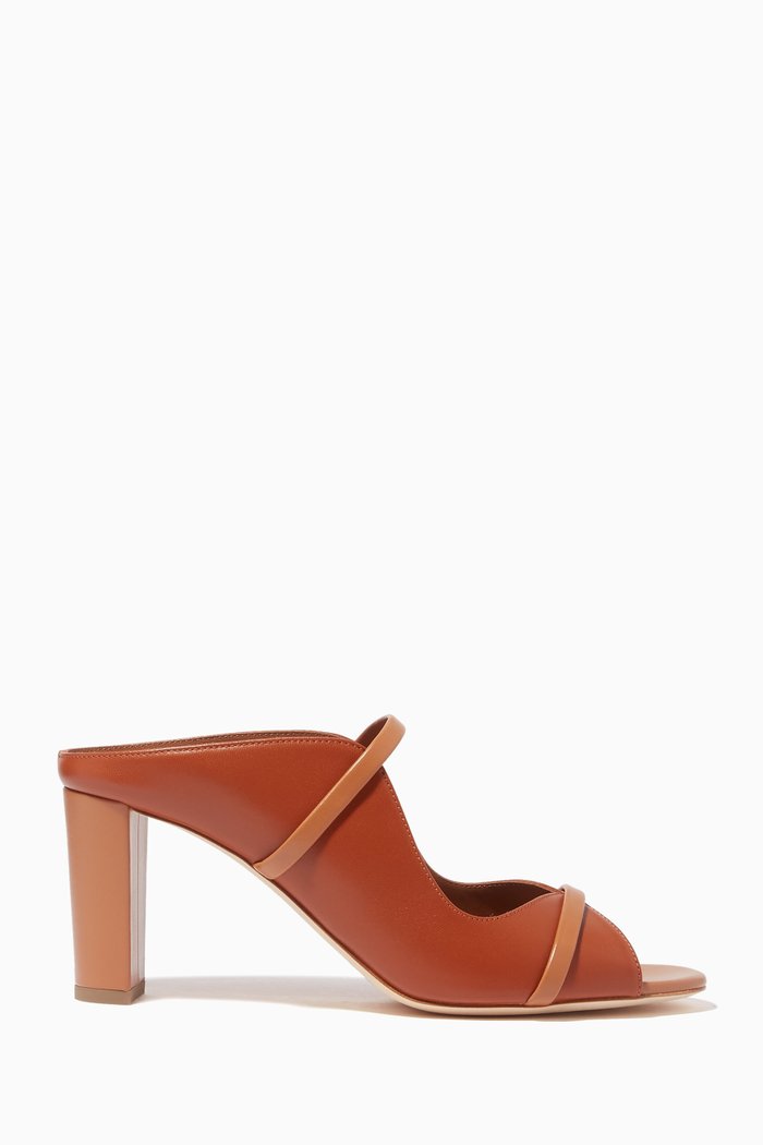 

Norah 70 Mules in Nappa, Brown