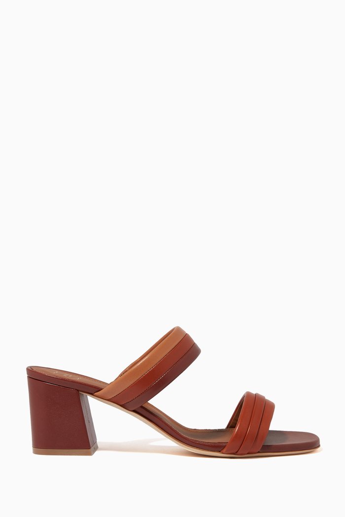 

Sola 65 Mules in Nappa, Brown