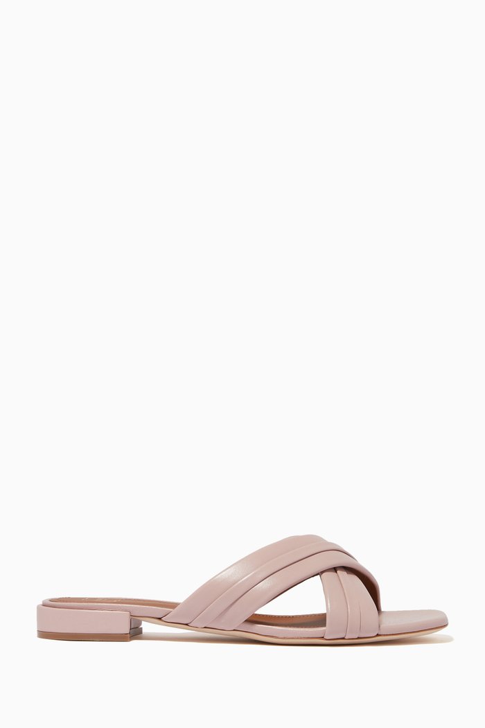 

Gavi 10 Slippers in Nappa, Pink