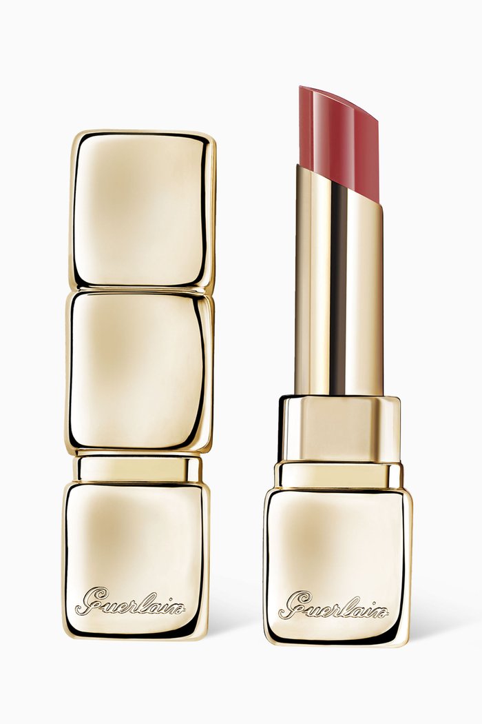

229 Petal Blush KissKiss Shine Bloom Lipstick Balm, 3.2g, Multicolour