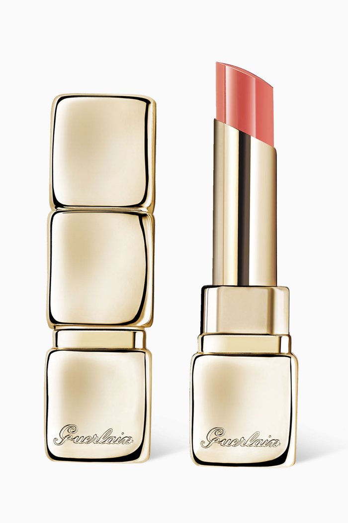 

309 Fresh Coral KissKiss Shine Bloom Lipstick Balm, 3.2g, Multicolour