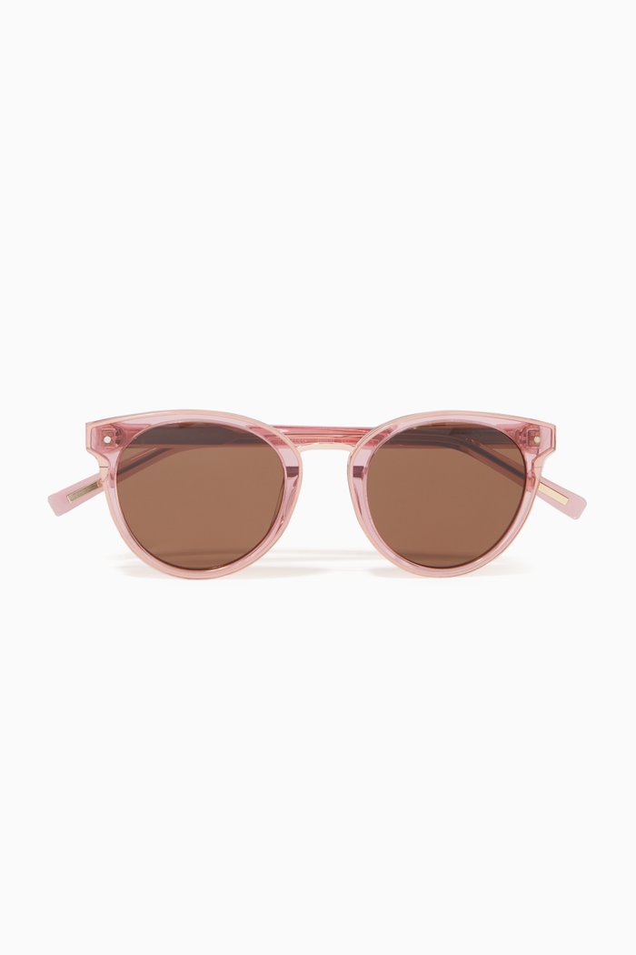 

The E-007 Sunglasses in Acetate, Pink