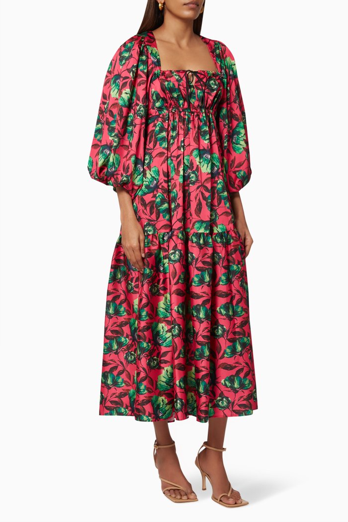 

Iris Floral Dress, Pink