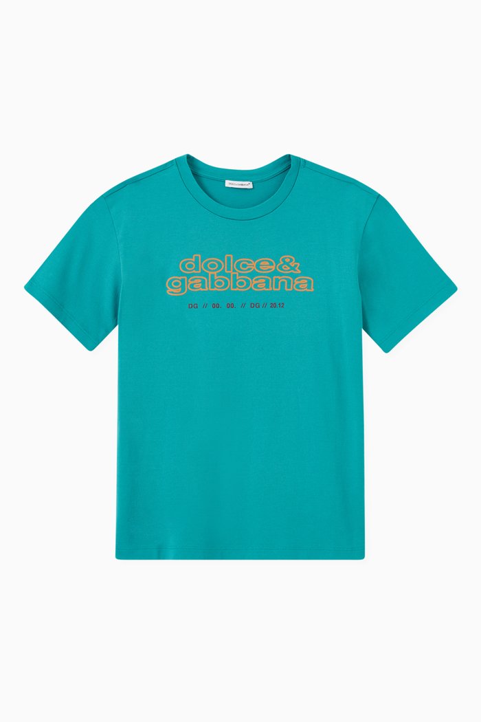 

Street Logo T-shirt in Jersey, Blue