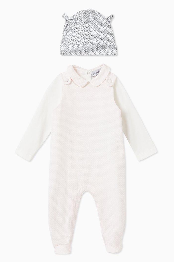 

EA Micro Eagle Jumpsuit & Dungarees Set in Jersey, Pink