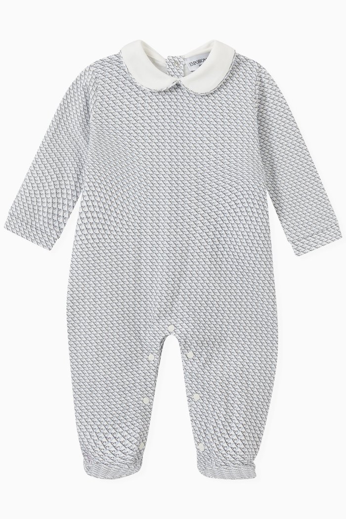EA Essential Capsule Collection Jumpsuit in Cotton, Blue