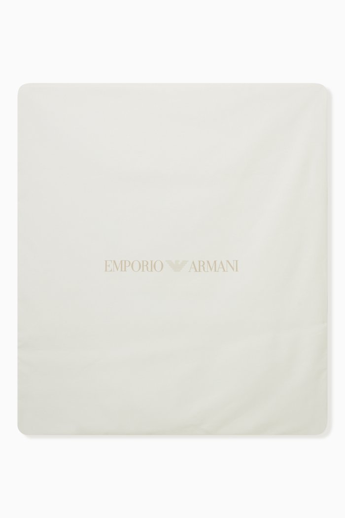 

EA Essential Capsule Double-faced Blanket in Cotton, Neutral