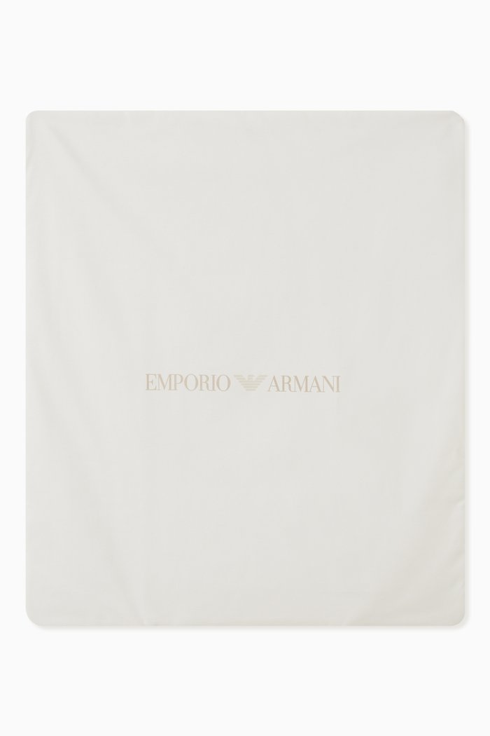 

EA Essential Capsule Double-faced Blanket in Cotton, Neutral