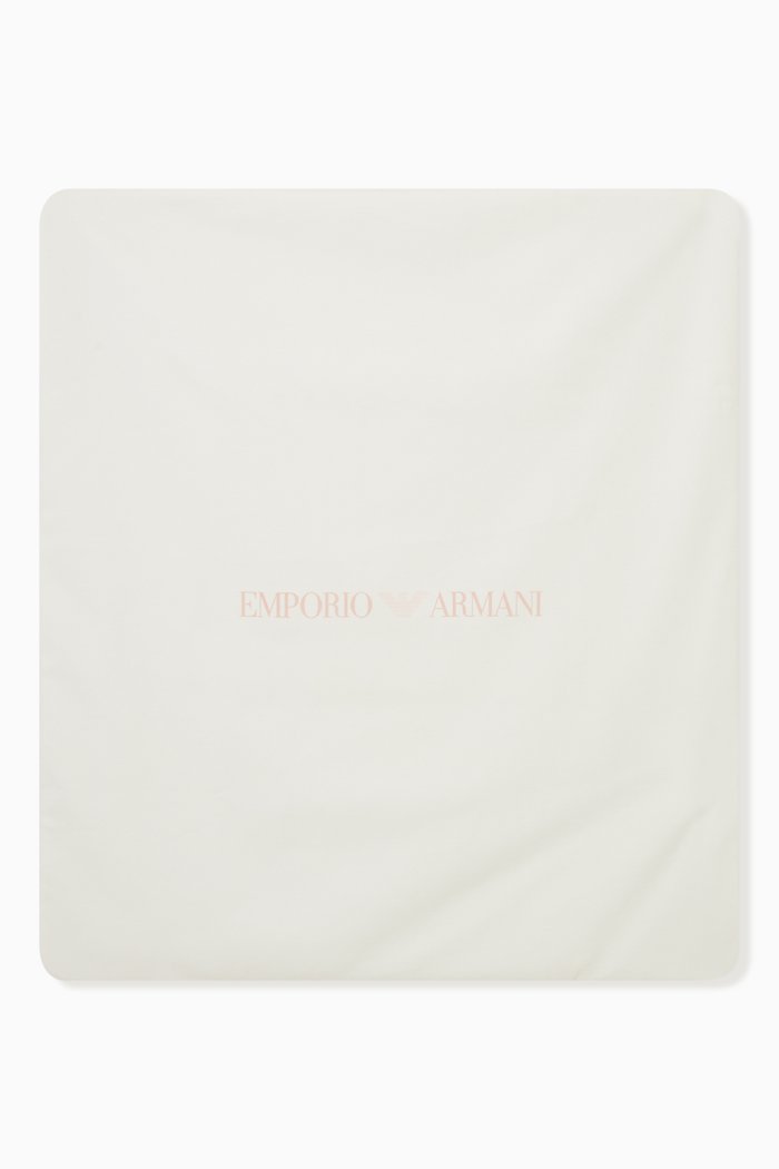 

EA Essential Capsule Double-faced Blanket in Cotton, Pink