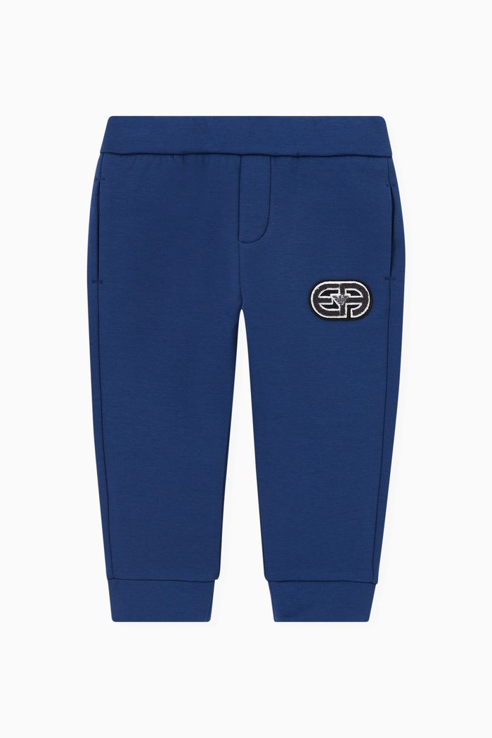 

R-EAcreate Capsule Collection Joggers in Double Jersey, Blue