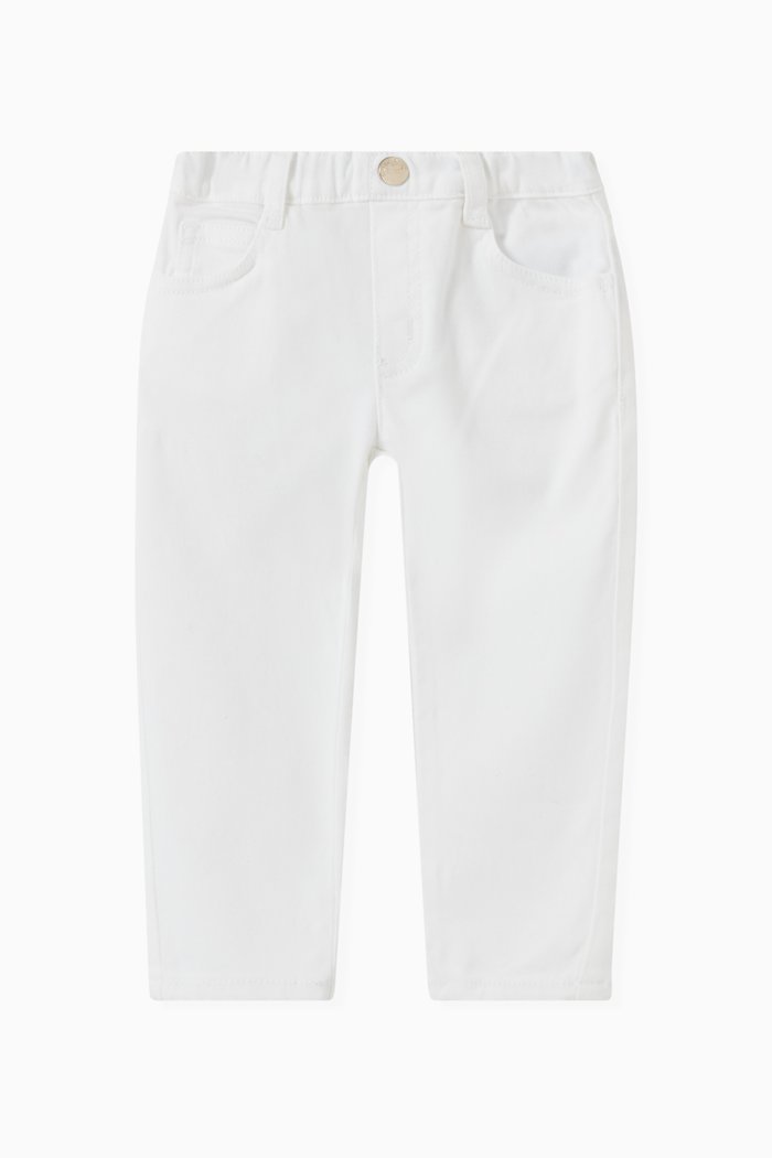 

Slim Fit Jeans in Stretch Denim, White