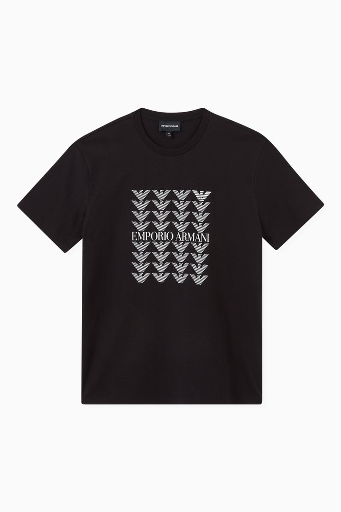 

City Snow T-shirt in Jersey, Black