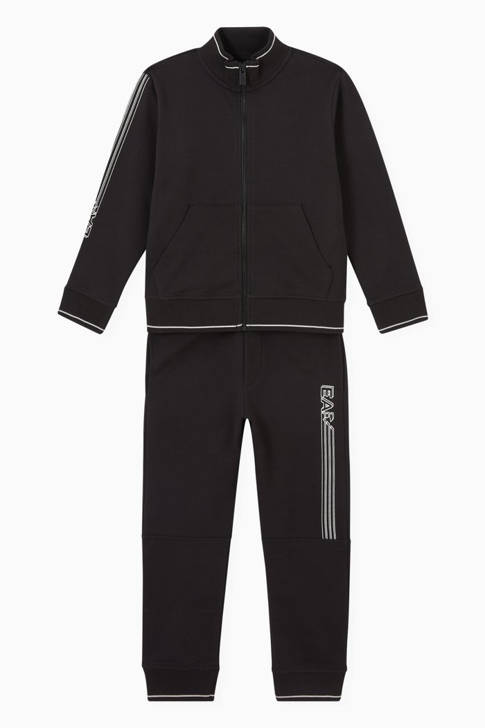 

EA Crew Capsule Tracksuit in Jersey, Black