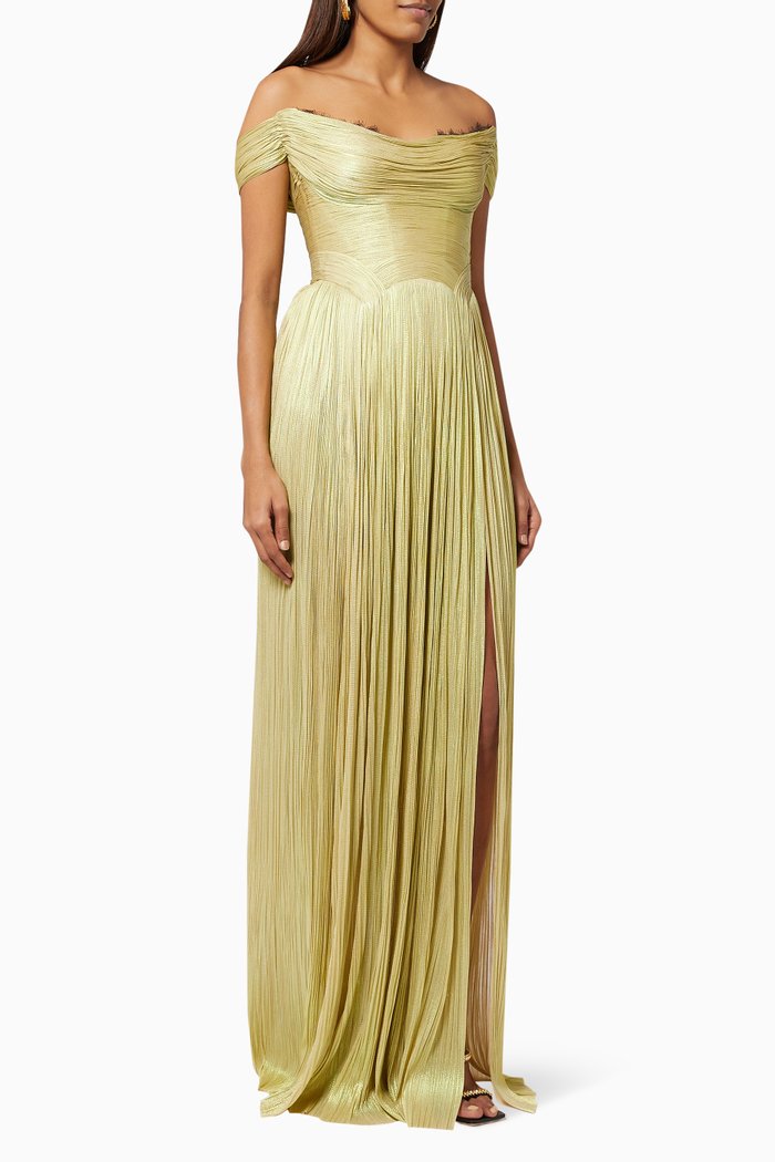 

Sharon Gown in Silk Tulle, Gold