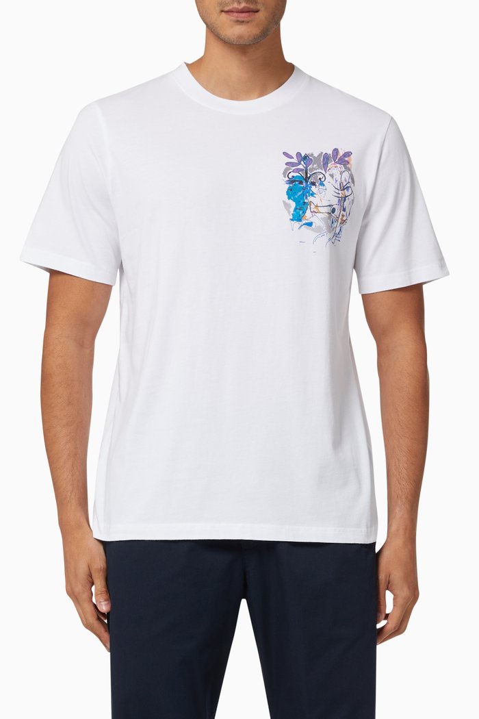 

Bobby Jon Pilkington T-shirt in Organic Cotton, White