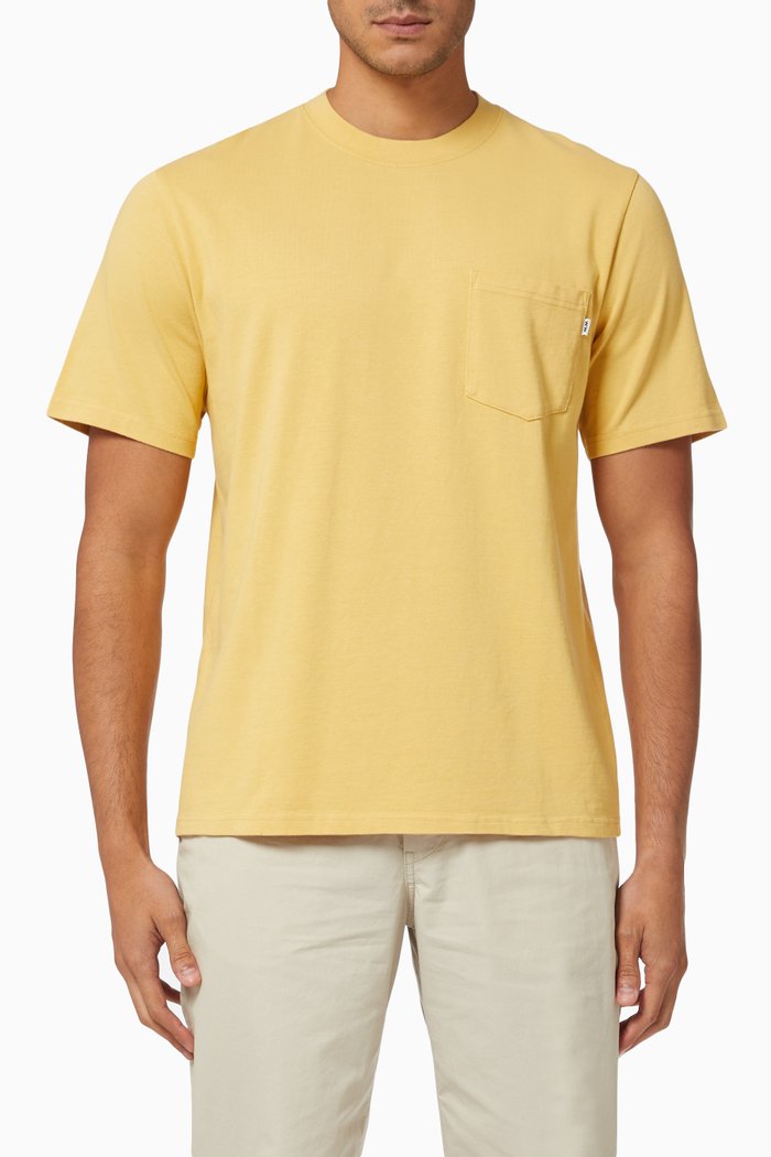 

Bobby Pocket T-shirt in Organic cotton, Yellow