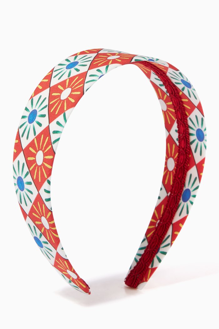 

Carretto-print Headband, Multicolour