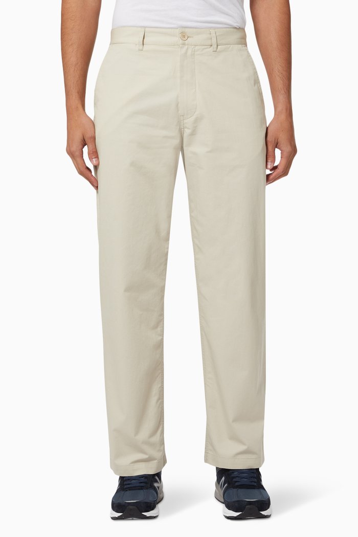 

Stefan Trousers in Organic Cotton, Neutral