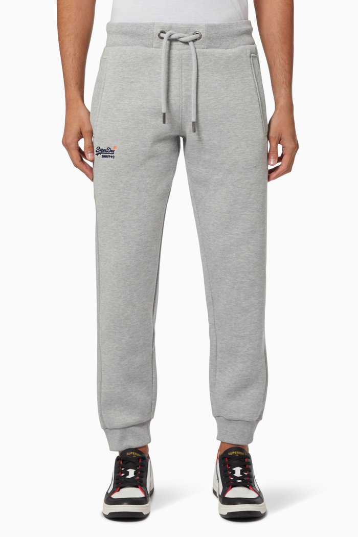 

Orange Label Classic Joggers in Cotton Blend, Grey
