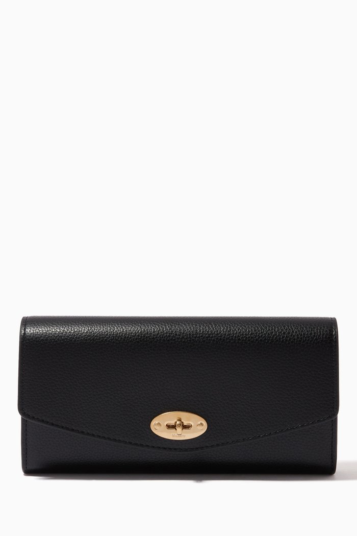 

Darley Wallet in Small Classic Grain Leather, Black