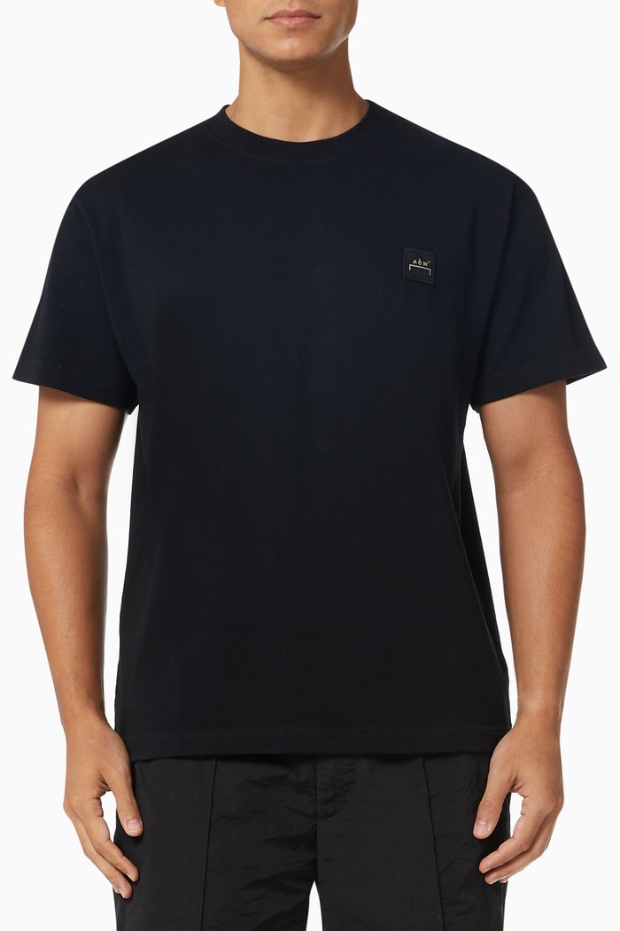 

Essentials T-shirt in Cotton Jersey, Black