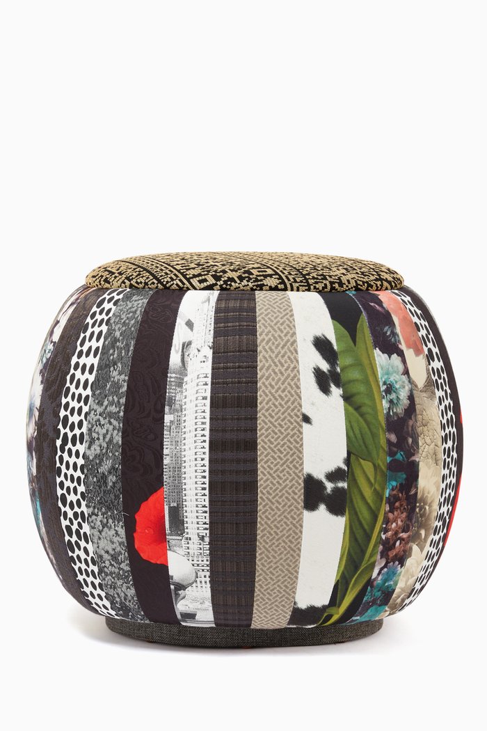 Queen Pouf Chair, Multicolour