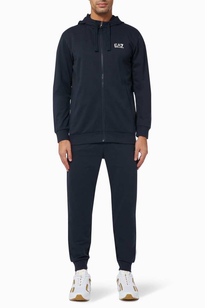 

EA7 Train Core ID Tracksuit in Jersey, Blue