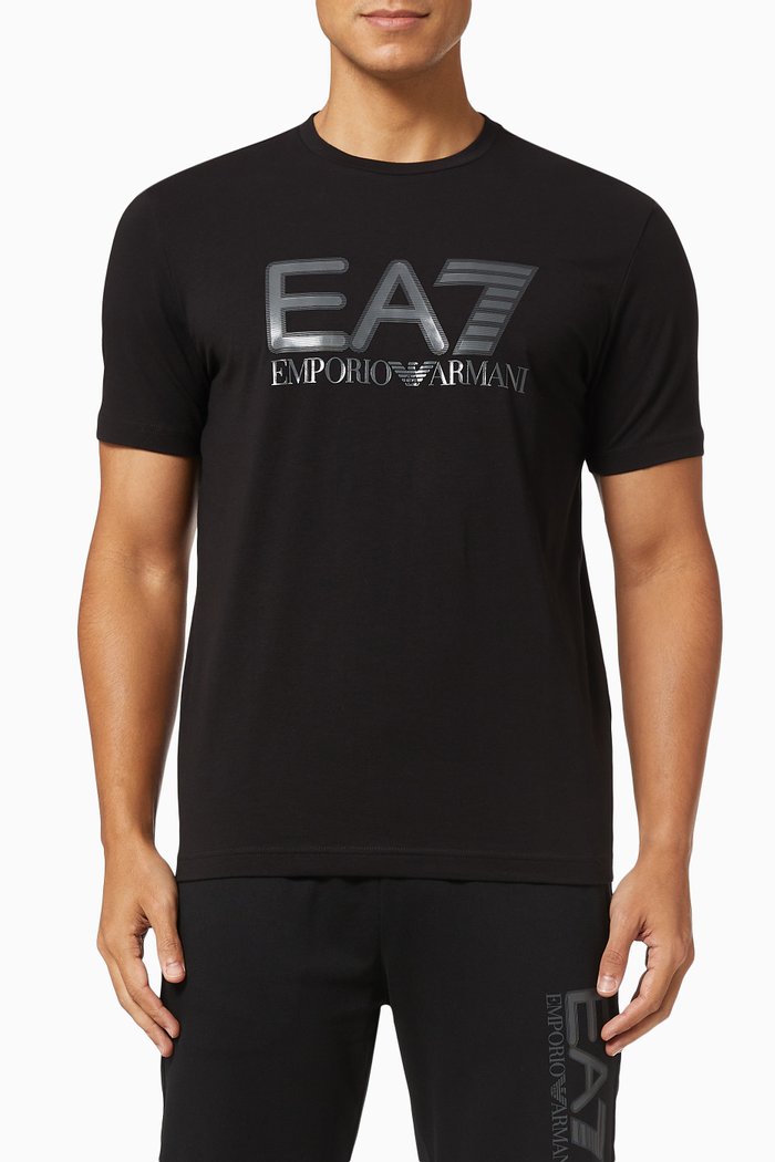 EA7 Train Visibility T-shirt in Jersey, Black