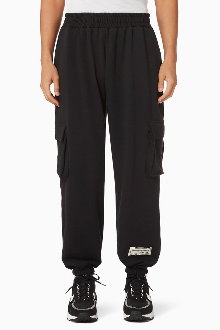 

Organic Bamboo Pocket Joggers, Black