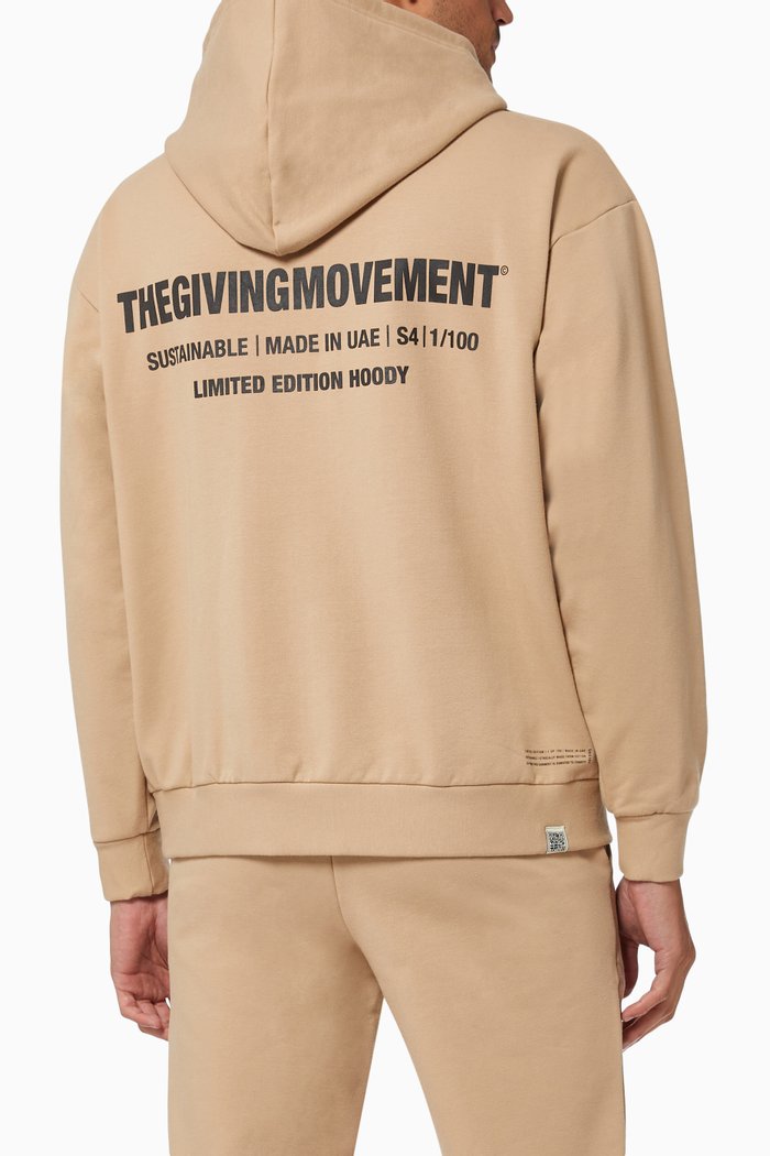 

Organic Bamboo Oversized Hoodie, Neutral