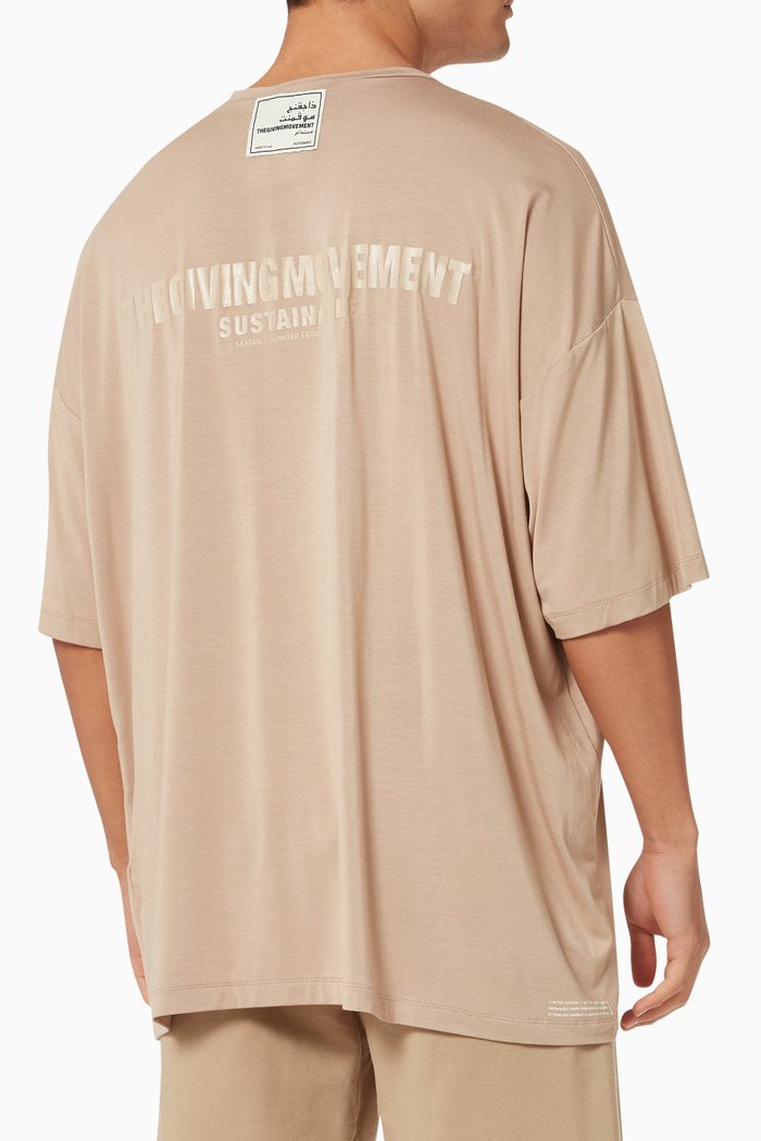 

Organic Bamboo Oversized T-shirt, Neutral