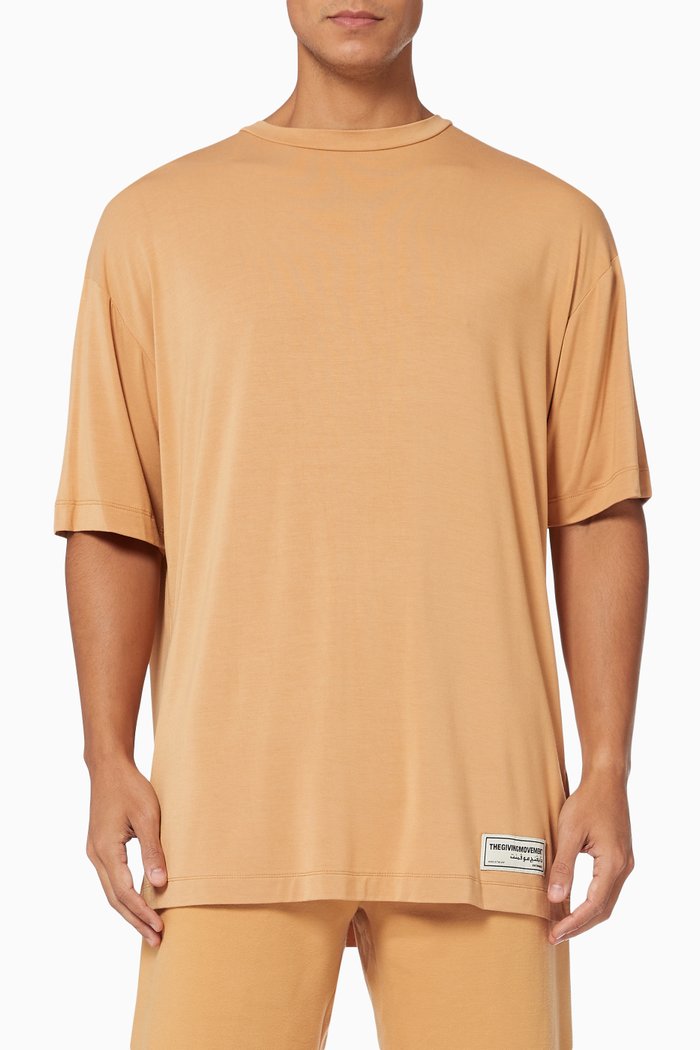 

Organic Bamboo Oversized T-shirt, Neutral