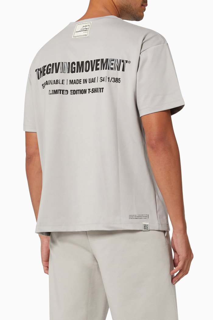 

Organic Bamboo Oversized T-shirt, Grey