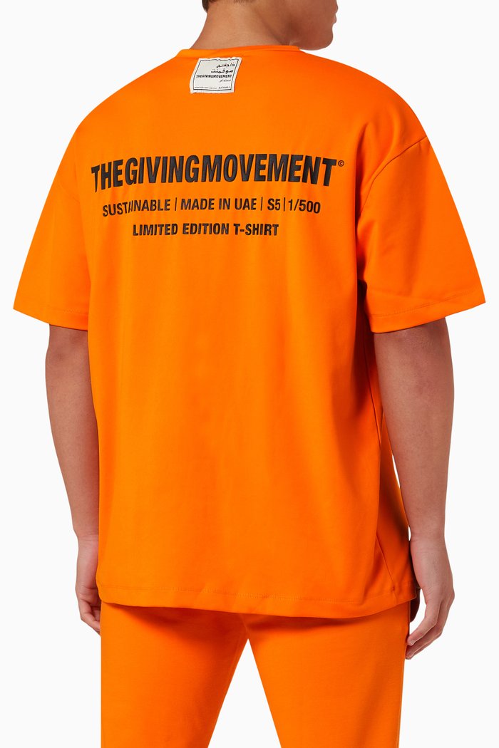 

Organic Bamboo Oversized T-shirt, Orange